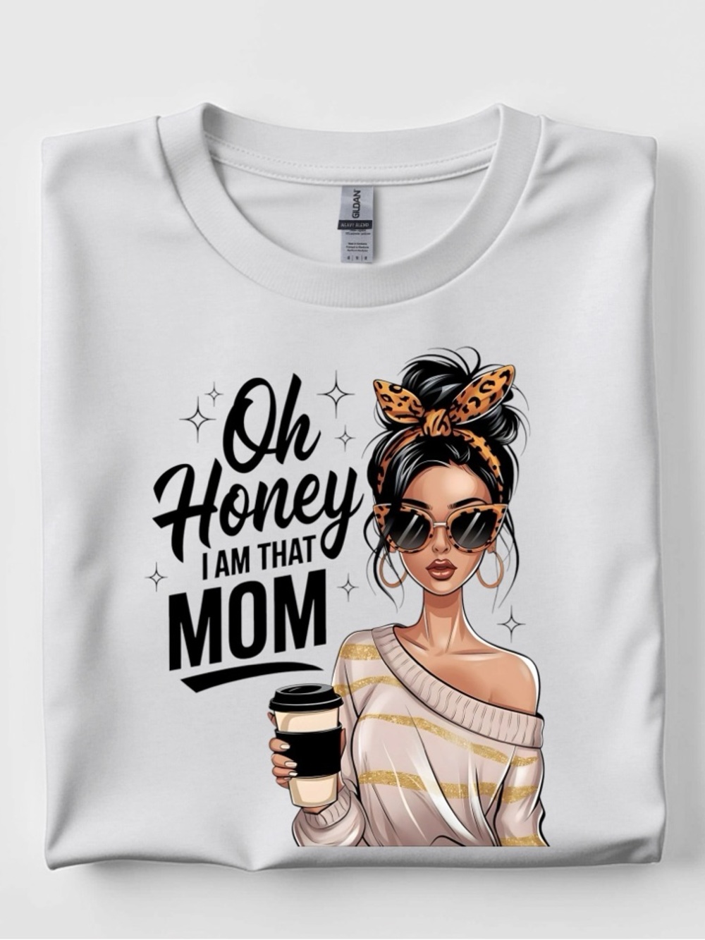 Mother’s day funny t-shirt. oh Honey i am that mom New S M L XL white